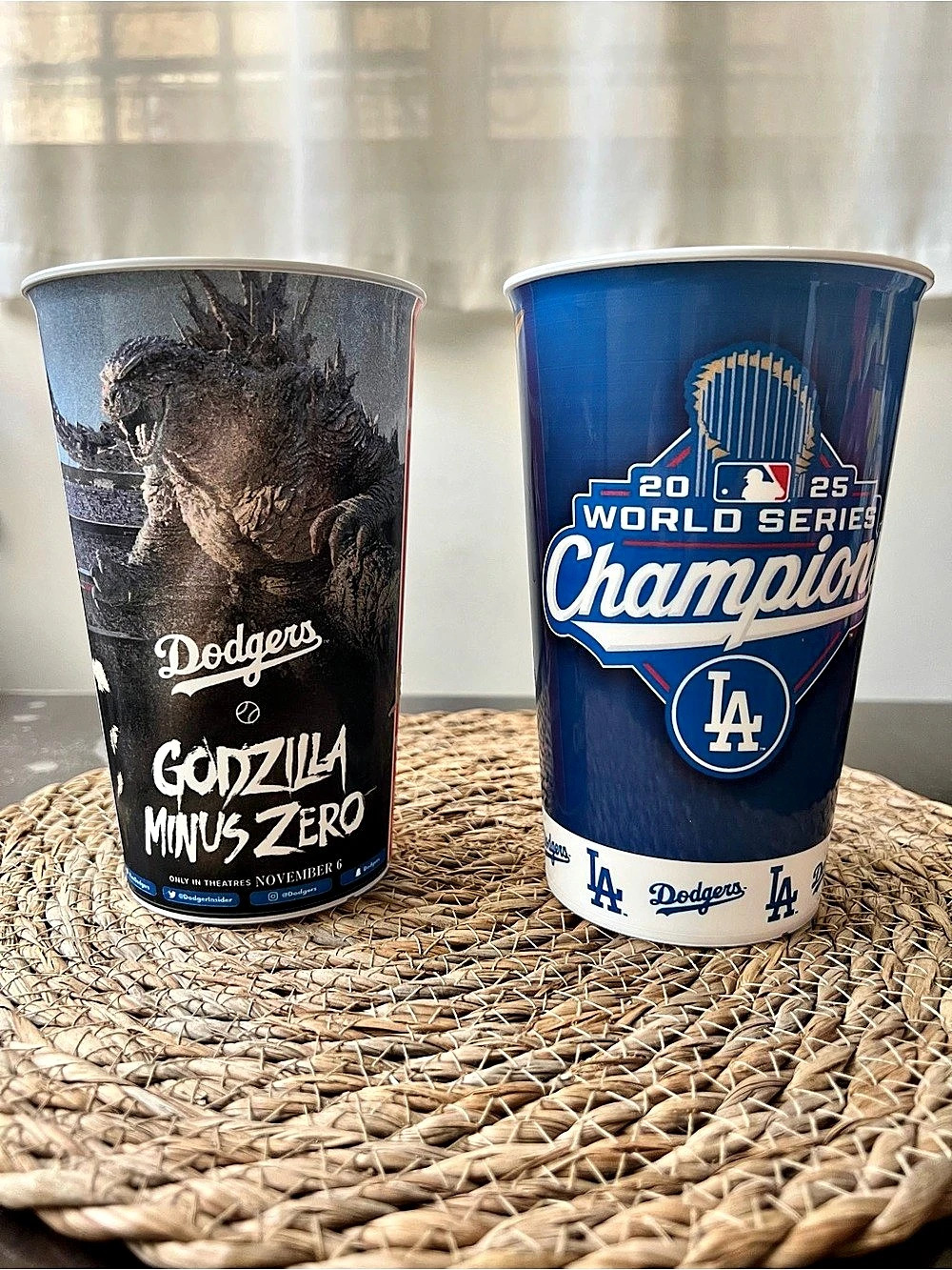 Los Angeles Dodgers Collectible Cups